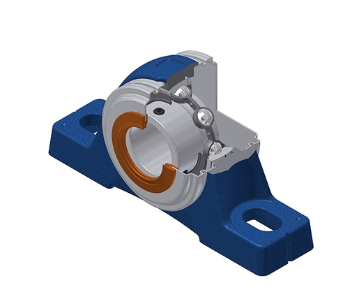 Фланцевый подшипниковый узел SNR USPE201CC