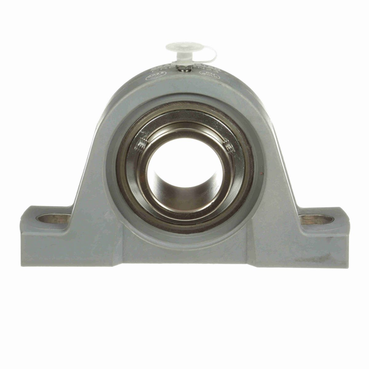 Sealmaster Mounted Composite Two Bolt Pillow Block Ball Bearing - 52100 Bearing Steel, Phosphorus Nickel Coated - Setscrew Lock - Corrosion Resistant - CRPC-PN23