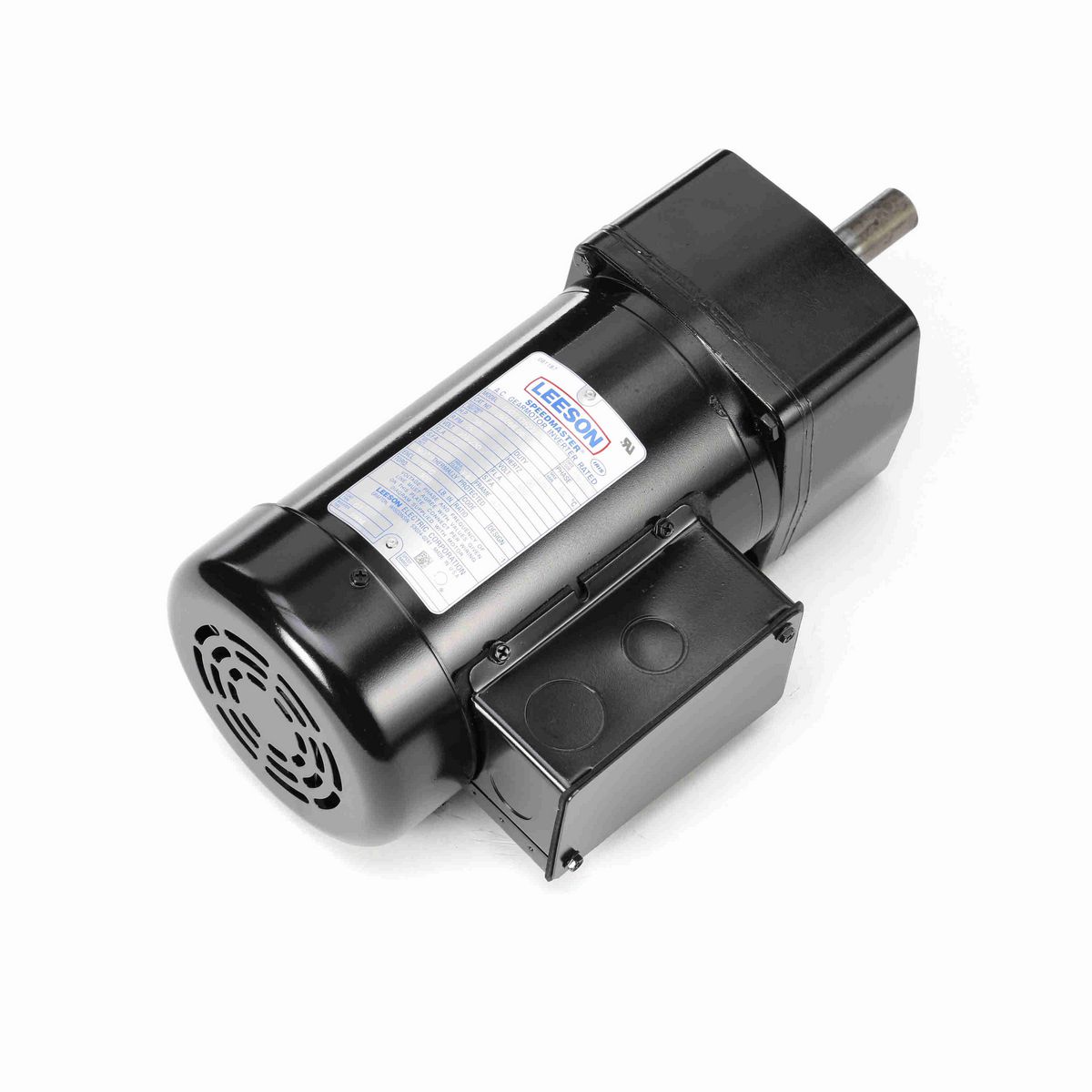 LEESON Parallel Shaft Gearmotor, 0.25 HP, 3 Ph, 60 Hz, 208-230/460 V, 29 RPM, 42Y Frame, TEFC - 096066.00