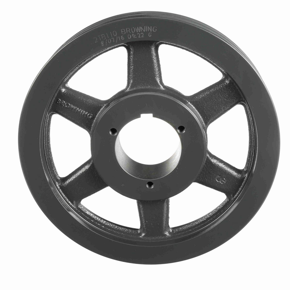 Browning 2 Groove Cast Iron Bushed Bore Multiple Sheave - 2TB110