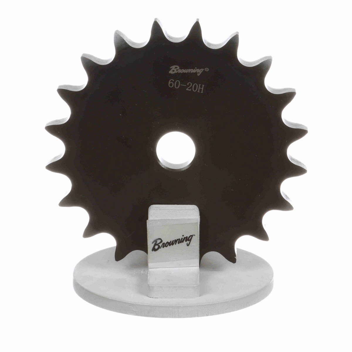 Browning Steel Minimum Plain Bore Roller Chain Sprocket - 60A20