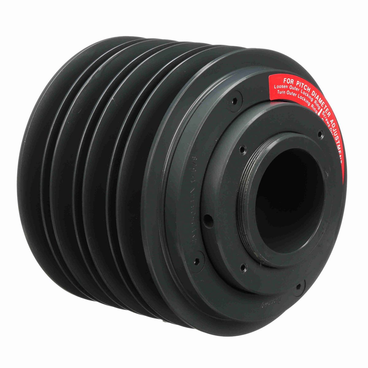 Browning 4 Groove Cast Iron Finished Bore Multiple Variable Pitch Sheave - 4MVP50B64X 1 5/8