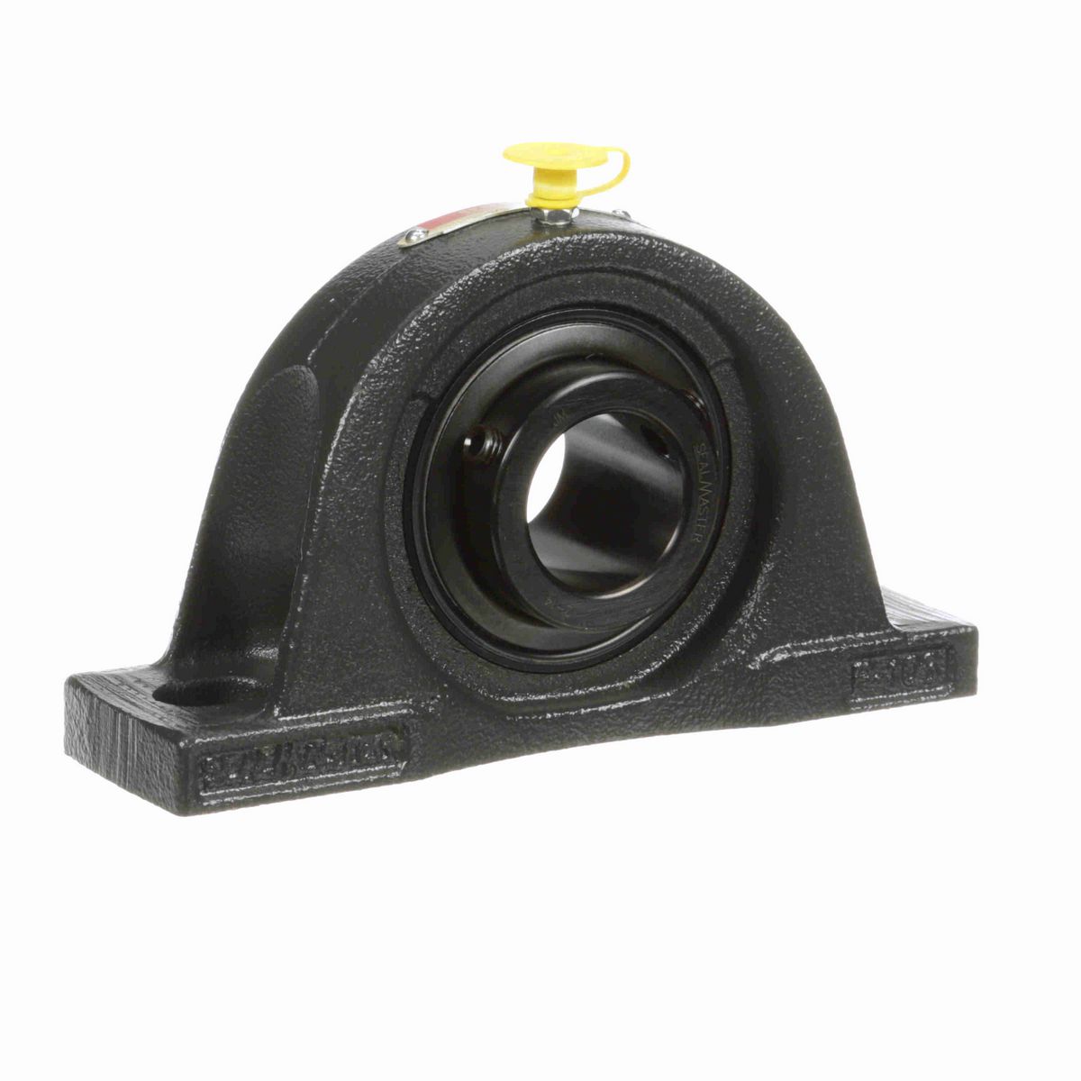 Sealmaster Mounted Cast Iron Two Bolt Low Base Pillow Block Ball Bearing - 52100 Bearing Steel, Black Oxided - Setscrew Lock - NPL-20