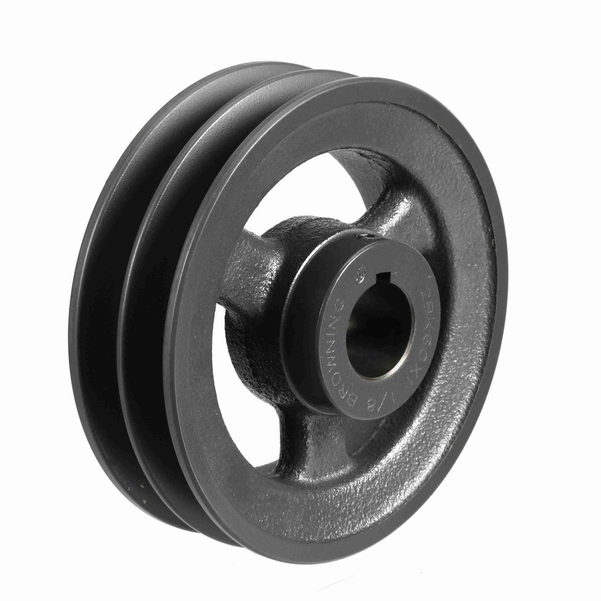 Browning 2 Groove Cast Iron FHP - Finished Bore Sheave - 2BK60X 1 1/8