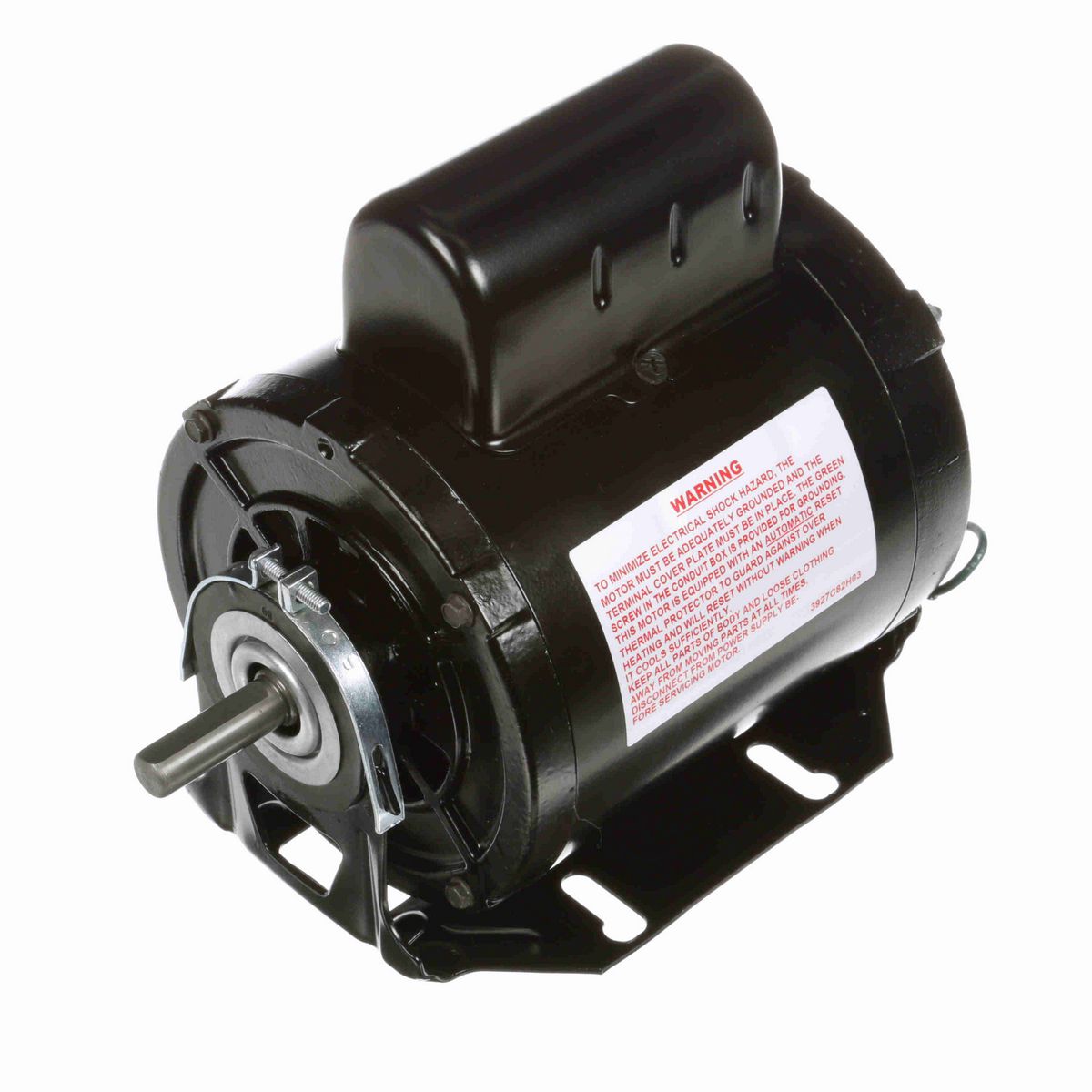 Century Fan and Blower Motor, 1/4 HP, 1 Ph, 60 Hz, 115/230 V, 1800 RPM, 48 Frame, ODP - C196LA
