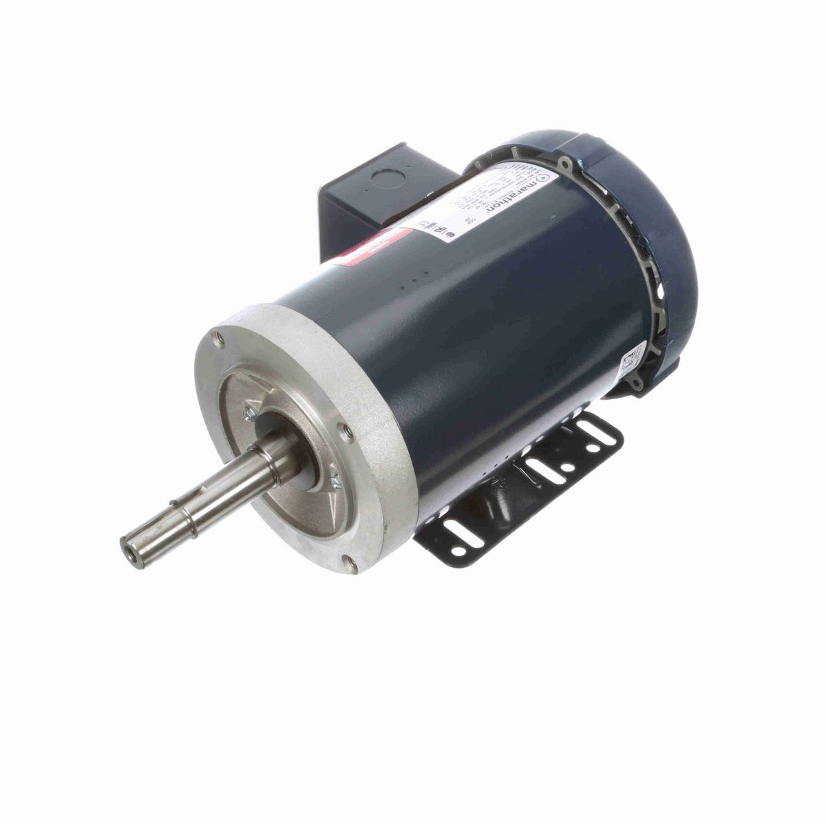 LEESON Close-Coupled Pump Motor, 1.50 HP, 3 Ph, 60 Hz, 575 V, 3600 RPM, 143JMV Frame, TEFC - GT3203