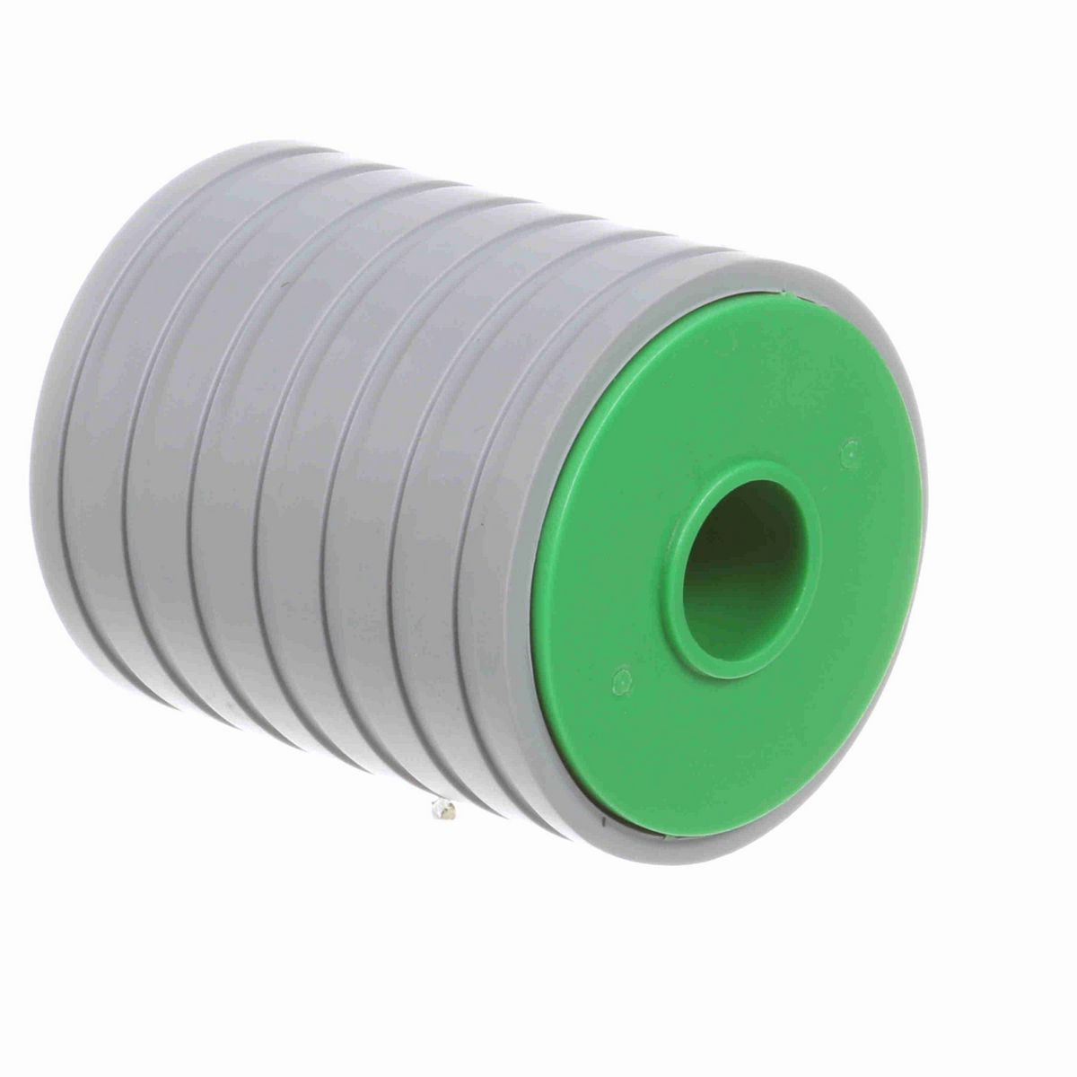 System Plast Return Roller with Rubber; OD: 67-mm, Shaft Dia: 20-mm, Length: 82.5-mm, Color: Green - RR-67B20ML83-PEG