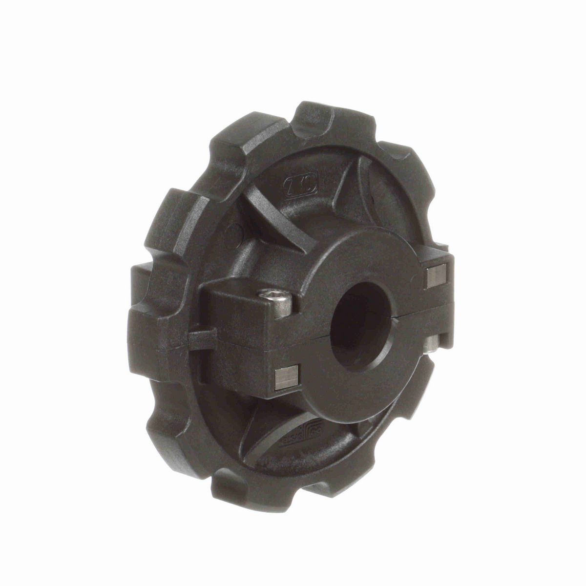System Plast 880 Series Split Molded Sprocket with 10 Teeth and a 1in Round Idler Bore - 880-10R1-RS