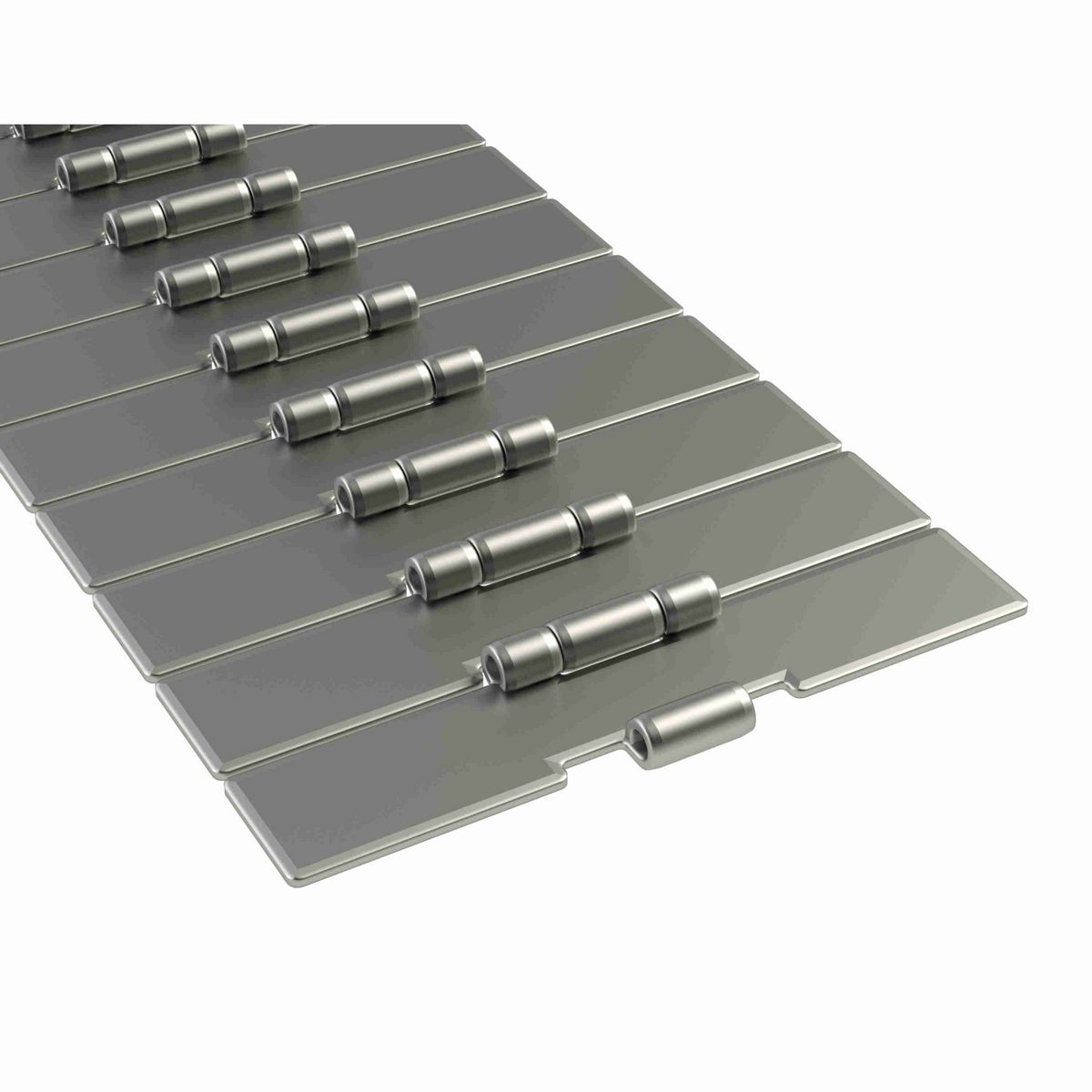 Rexnord 8811TAB RT Side-flexing RubberTop®, Material: 0, Width: 7.5in, Pitch: 1.5in - 10375073