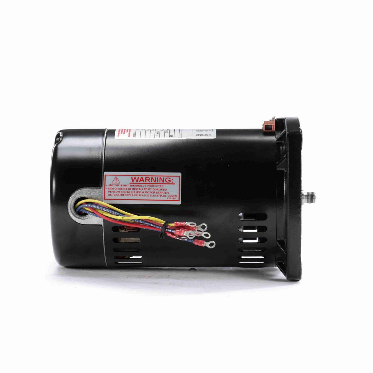 Century Pool Pump Motor, 1/2 HP, 3 Ph, 60 Hz, 208-230/460 V, 3600 RPM, 48Y Frame, ODP - Q3052