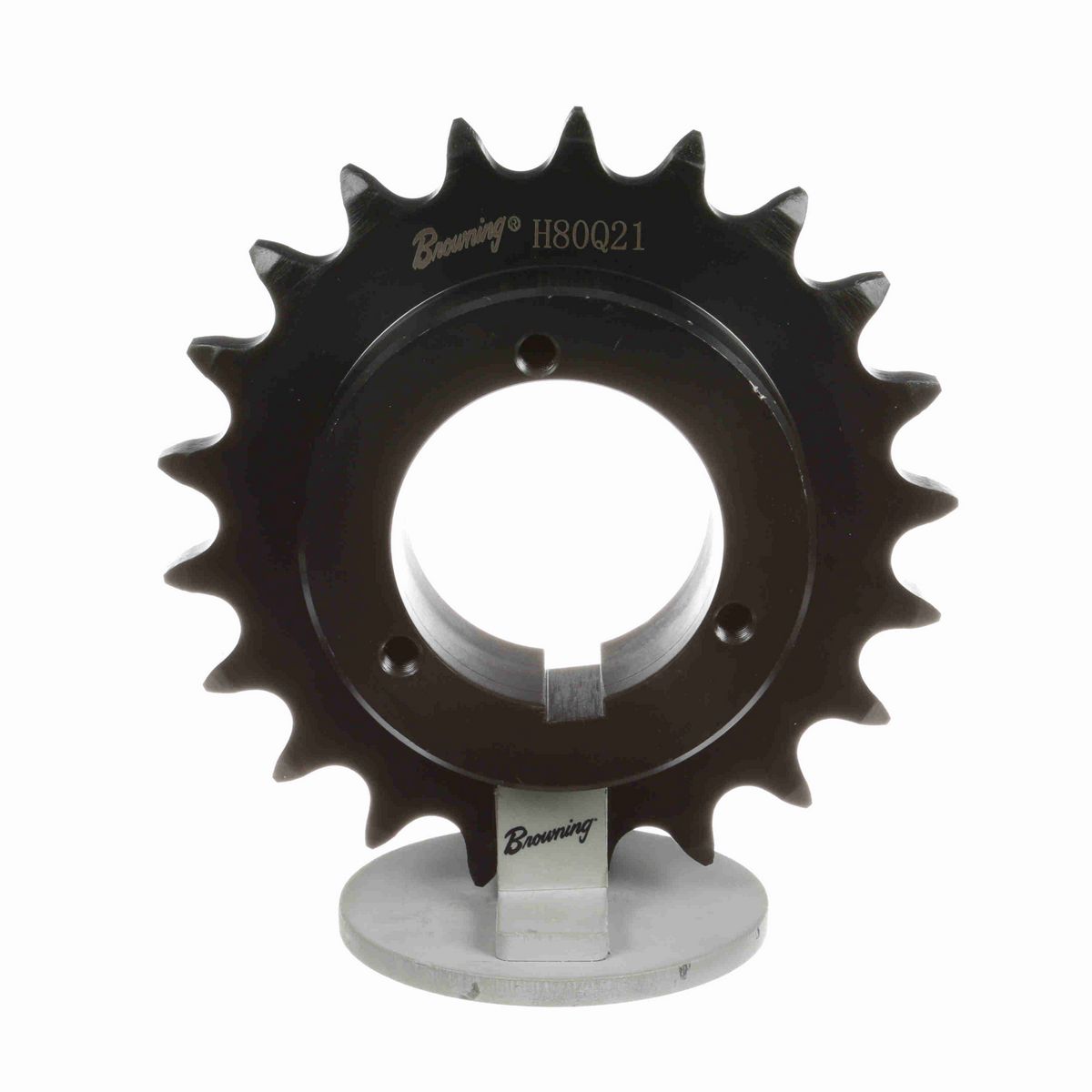 Browning Steel Bushed Bore Roller Chain Sprocket - H80Q21