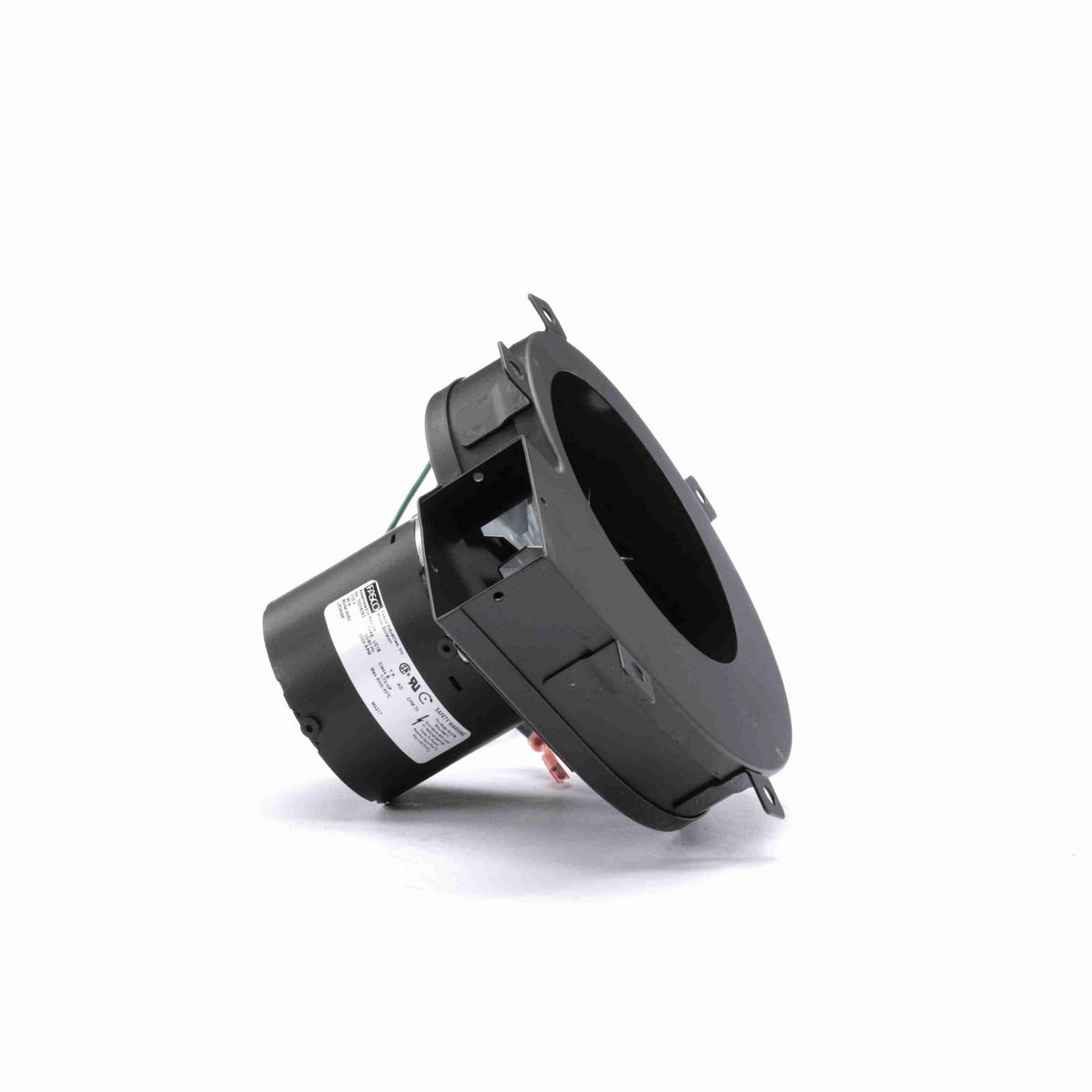 FASCO Rectangular Outlet Shaded Pole Centrifugal Blower, 115 Volts, Flange: No - A082