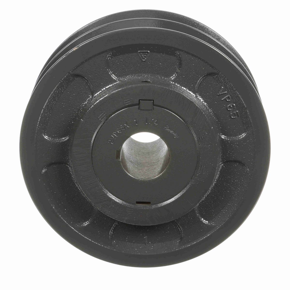 Browning 2 Groove Cast Iron Finish Bore FHP Variable Pitch Sheave - 2VP65X 1 1/4