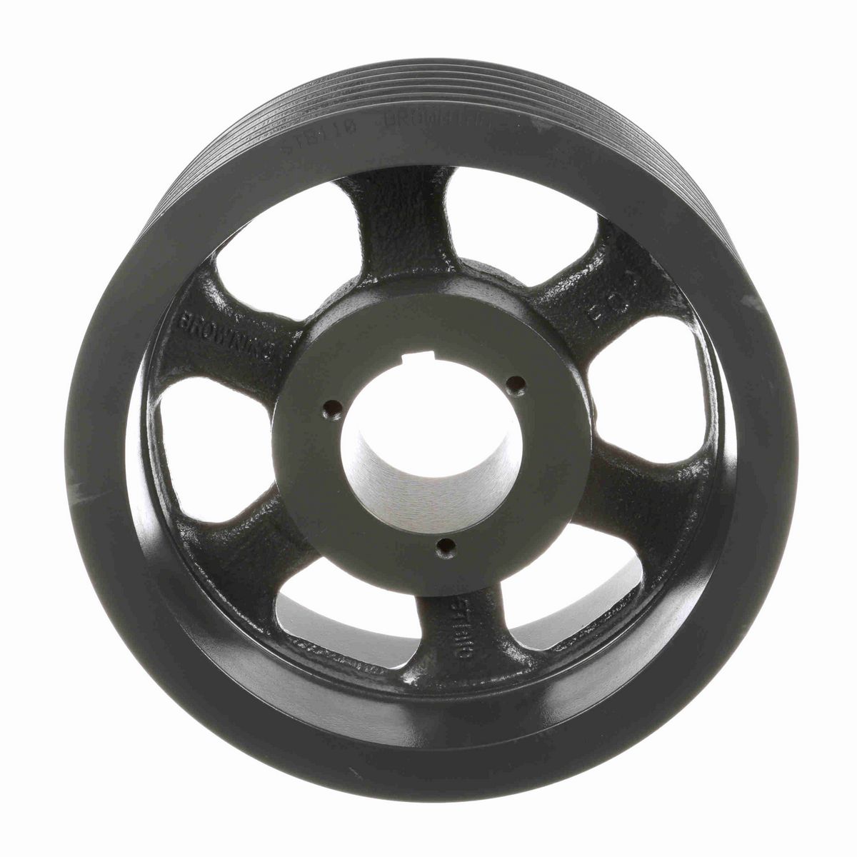 Browning 6 Groove Cast Iron Bushed Bore Multiple Sheave - 6TB110