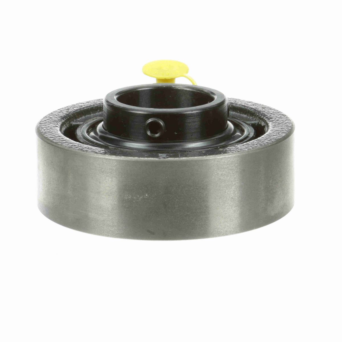 Sealmaster Mounted Cast Iron Cylindrical Cartridge Ball Bearing - 52100 Bearing Steel, Black Oxided - Setscrew Lock - SC-23C
