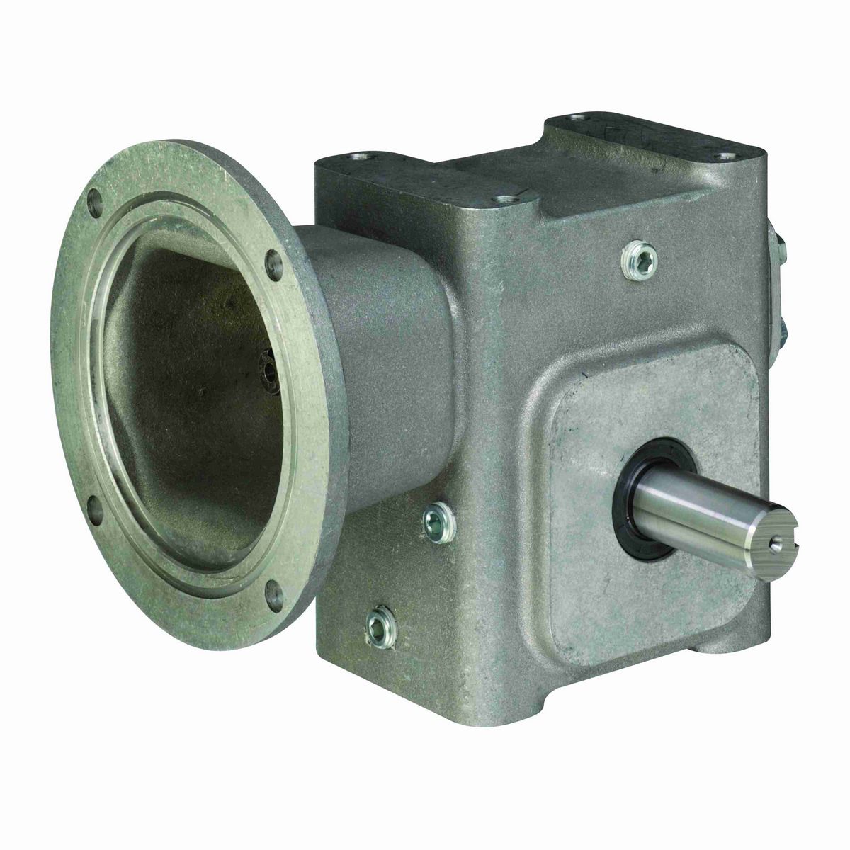 Grove Gear EL Series - Aluminum Worm Gear Reducers Aluminum Single-Reduction Worm Reducer - EL-WBMQ826-15-R-56