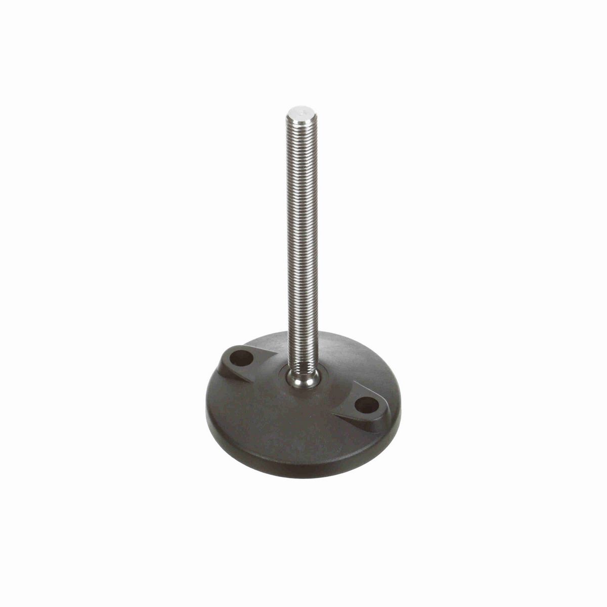 System Plast Articulating Plastic Leveler; Series: VG-511, Base Diameter: 4, Spindle Length: 6.09-mm, Thread: M16 - VG-511-02-SM16-L7