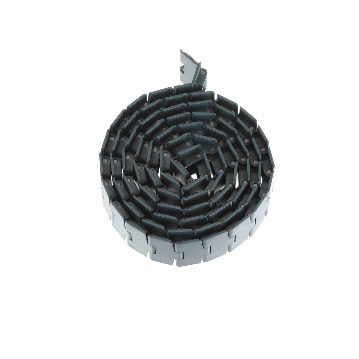 System Plast 880M Side-flexing Solid Top, Material: NG evo (Gray Blue), Width: 3.3in, Pitch: 1.5in - NGE880M-K330