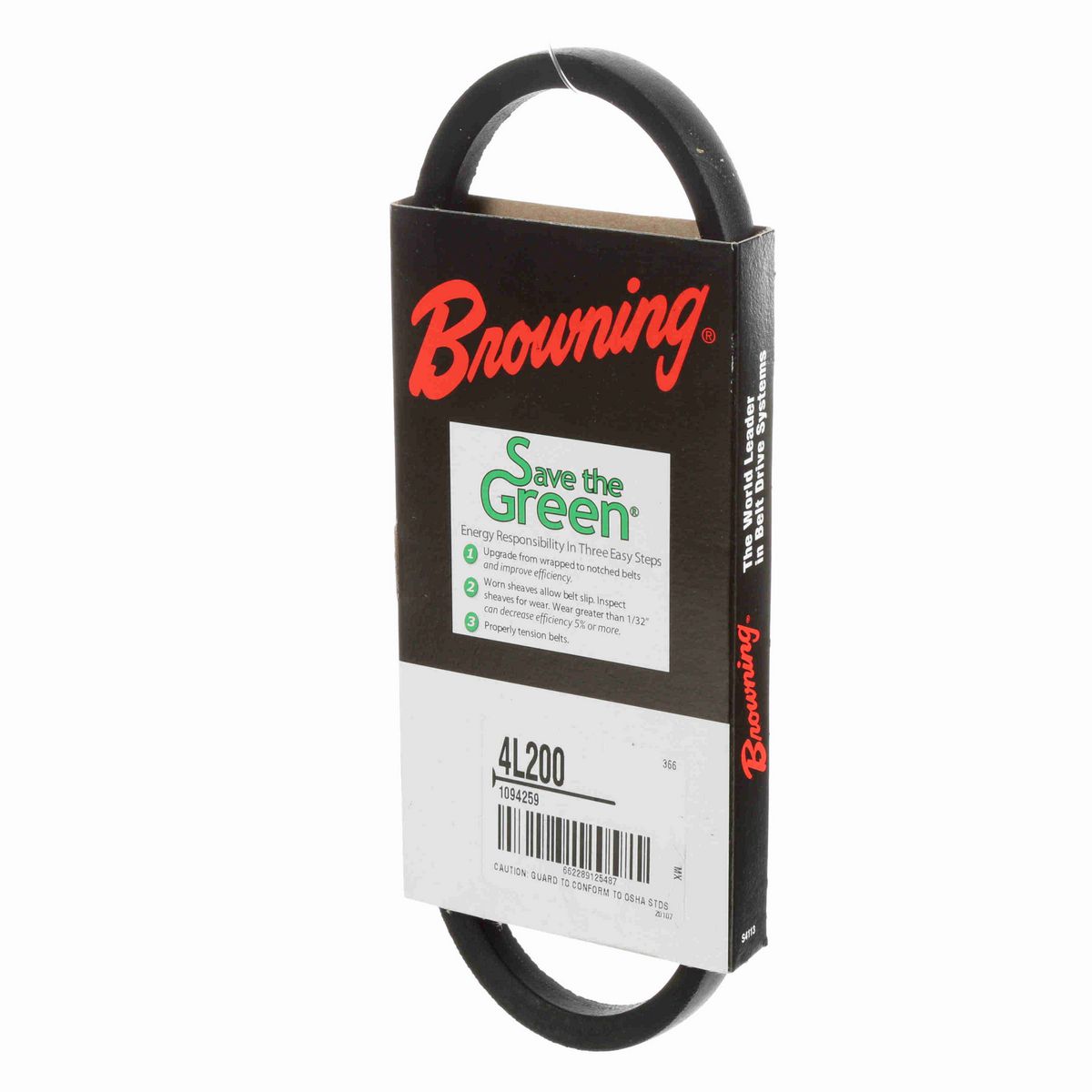 Browning Rubber FHP Belt - 4L200
