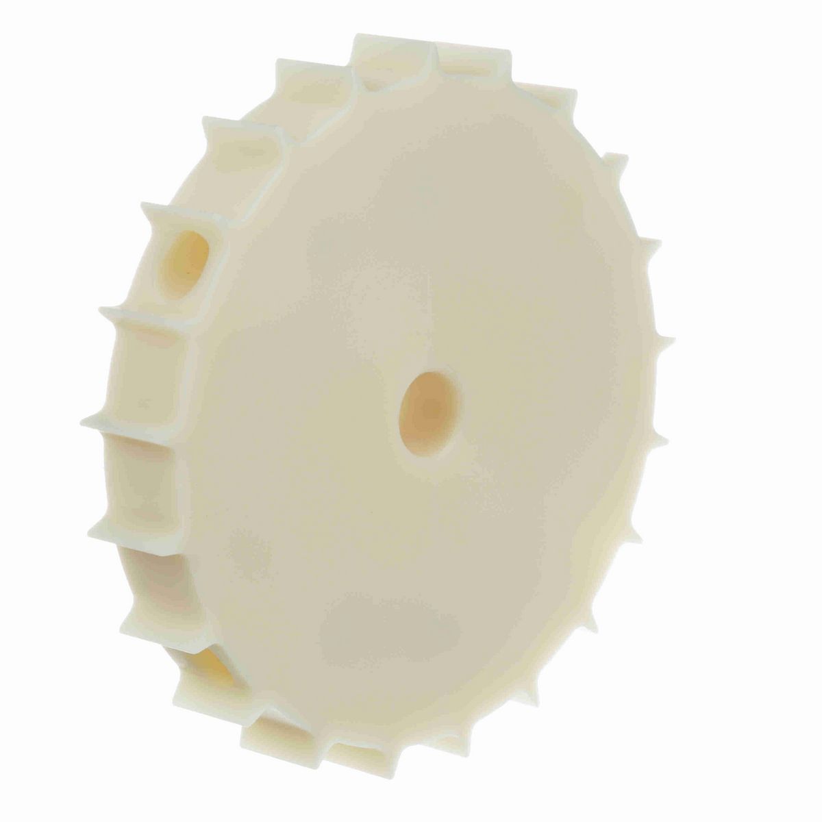 System Plast 2251 Series Split Machined Sprocket with 21 Teeth, a 1-1/4in Round Shaft-Ready Bore and Setscrew - 2251-21R1.25-DMS-SS