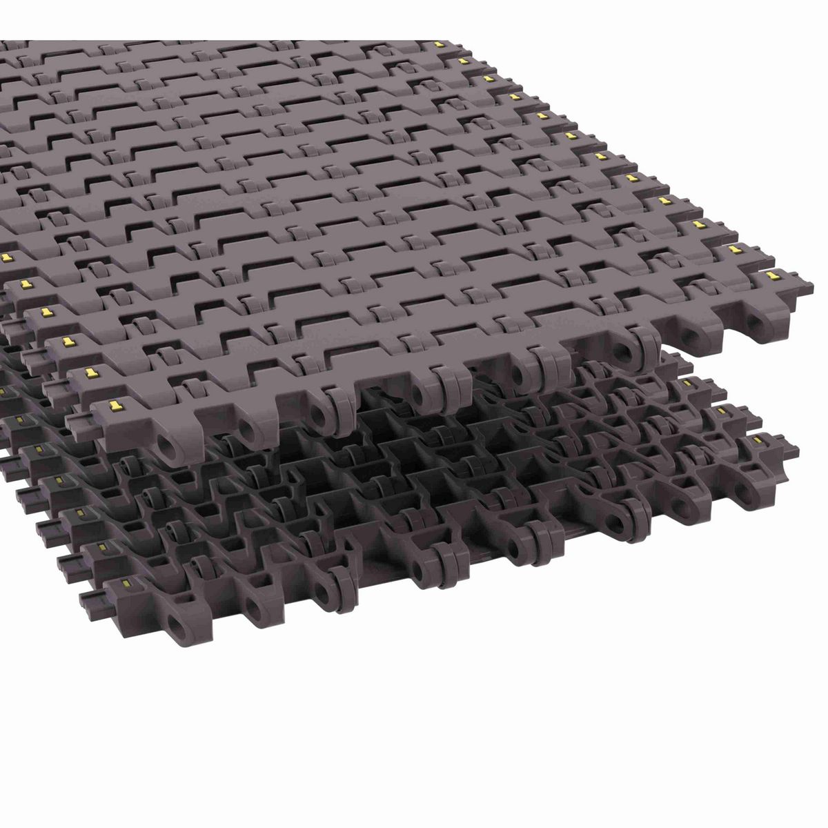 Rexnord 7963ST Side-flexing Low Backline Pressure, Material: Brown High Performance, Width: 15in, Pitch: 1.5in - 10324717