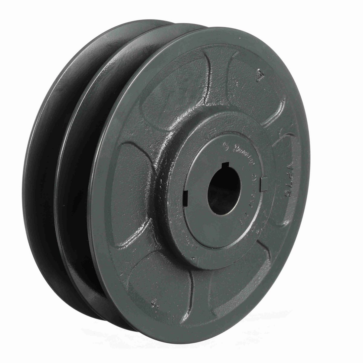 Browning 2 Groove Cast Iron Finish Bore FHP Variable Pitch Sheave - 2VP75X 1 1/8