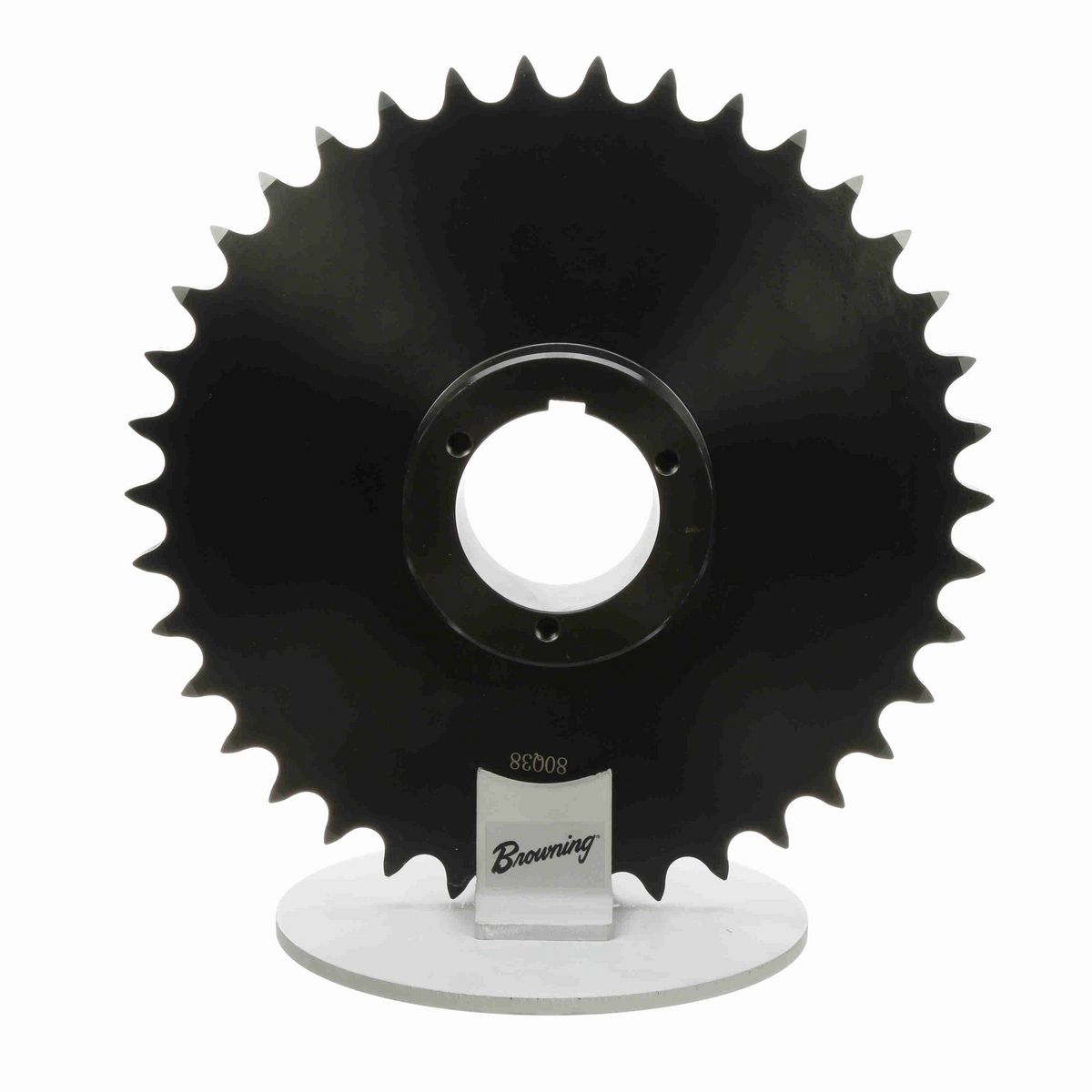 Browning Steel Bushed Bore Roller Chain Sprocket - 80Q38