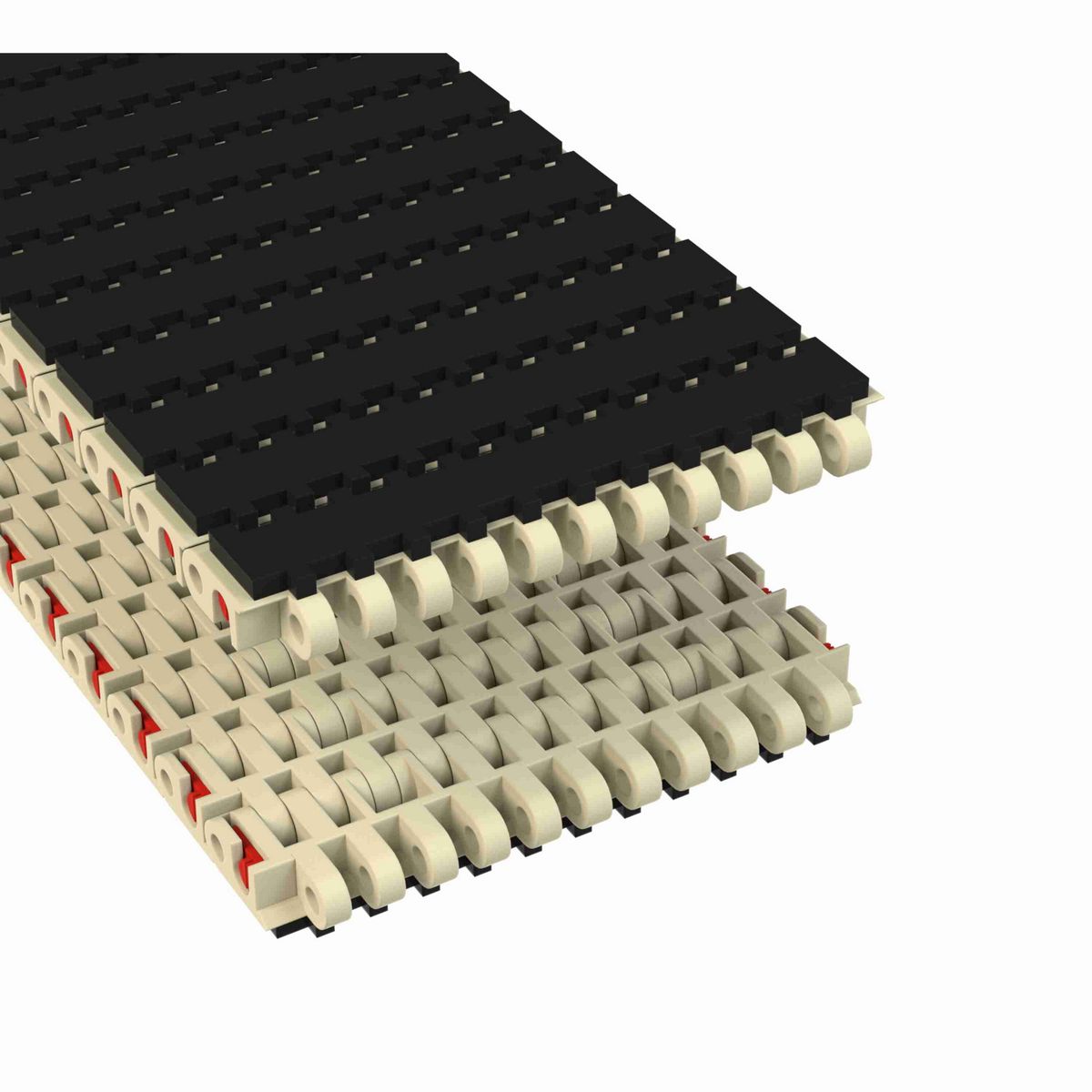 Rexnord 7705 SuperGrip™ Straight Running SuperGrip™, Material: Beige High Temperature, Width: 6in, Pitch: 1in - 81447672