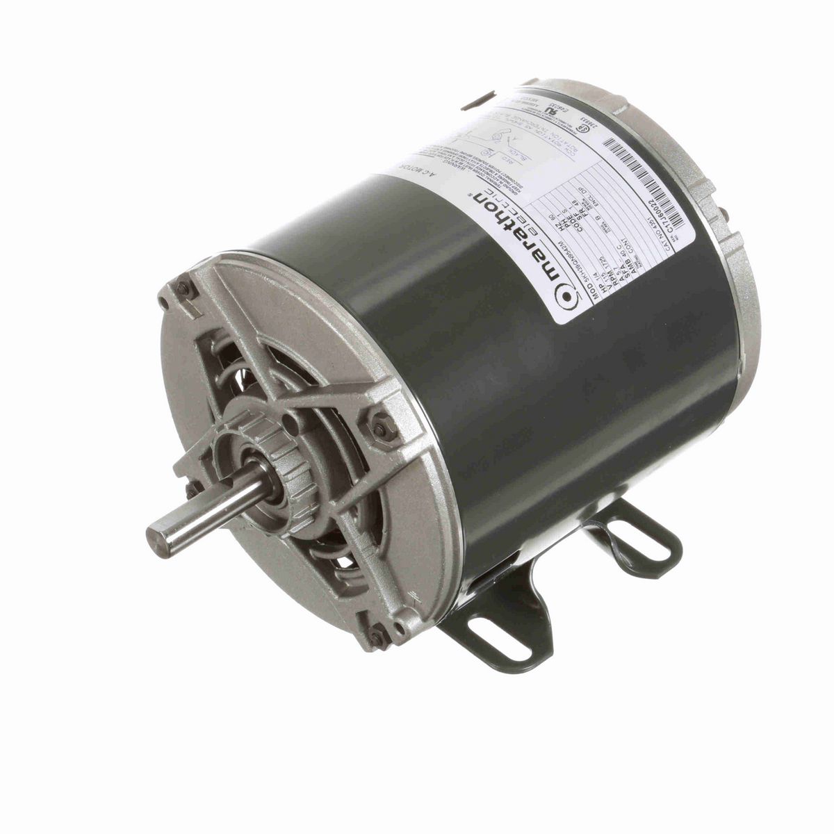 LEESON General Purpose Motor, 0.25 HP, 1 Ph, 60 Hz, 115 V, 1800 RPM, 48 Frame, DP - 4351