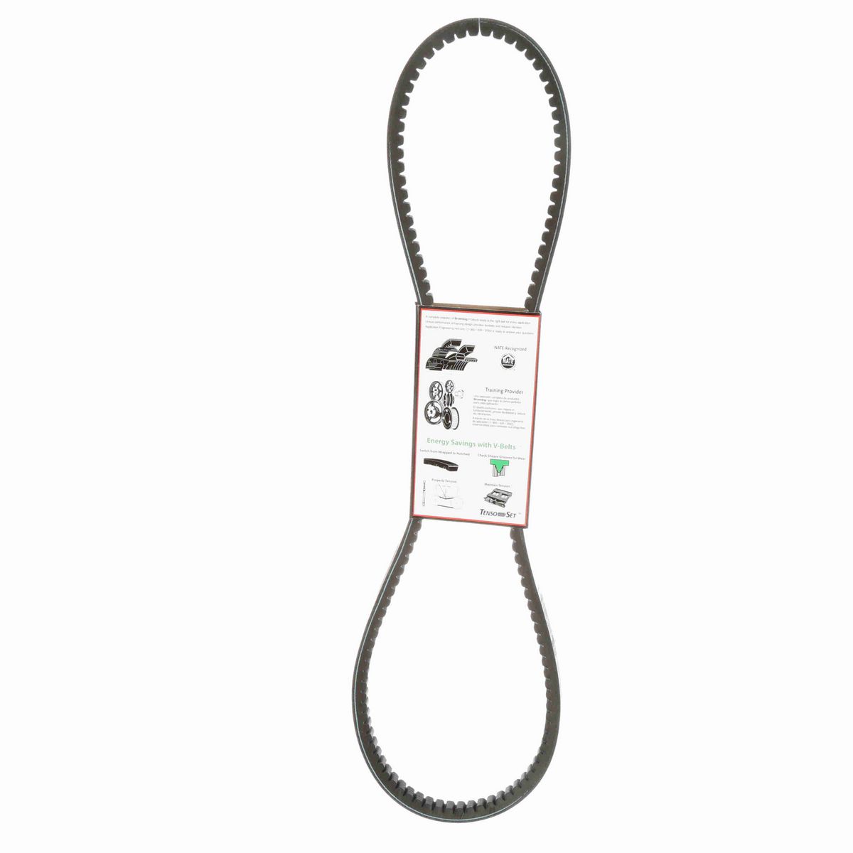 Browning EPDM Notched Belt 98% Efficient - BX49