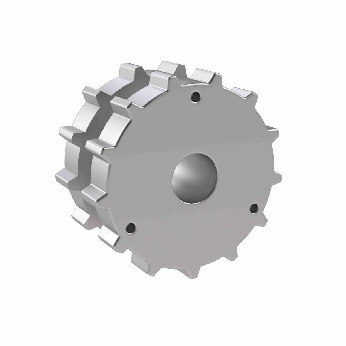 Rexnord 820 Series Solid One Piece Cast Iron Sprocket with 13 Teeth and a 3/4in Round Rough Stock Bore (RSB) - 401-193-2