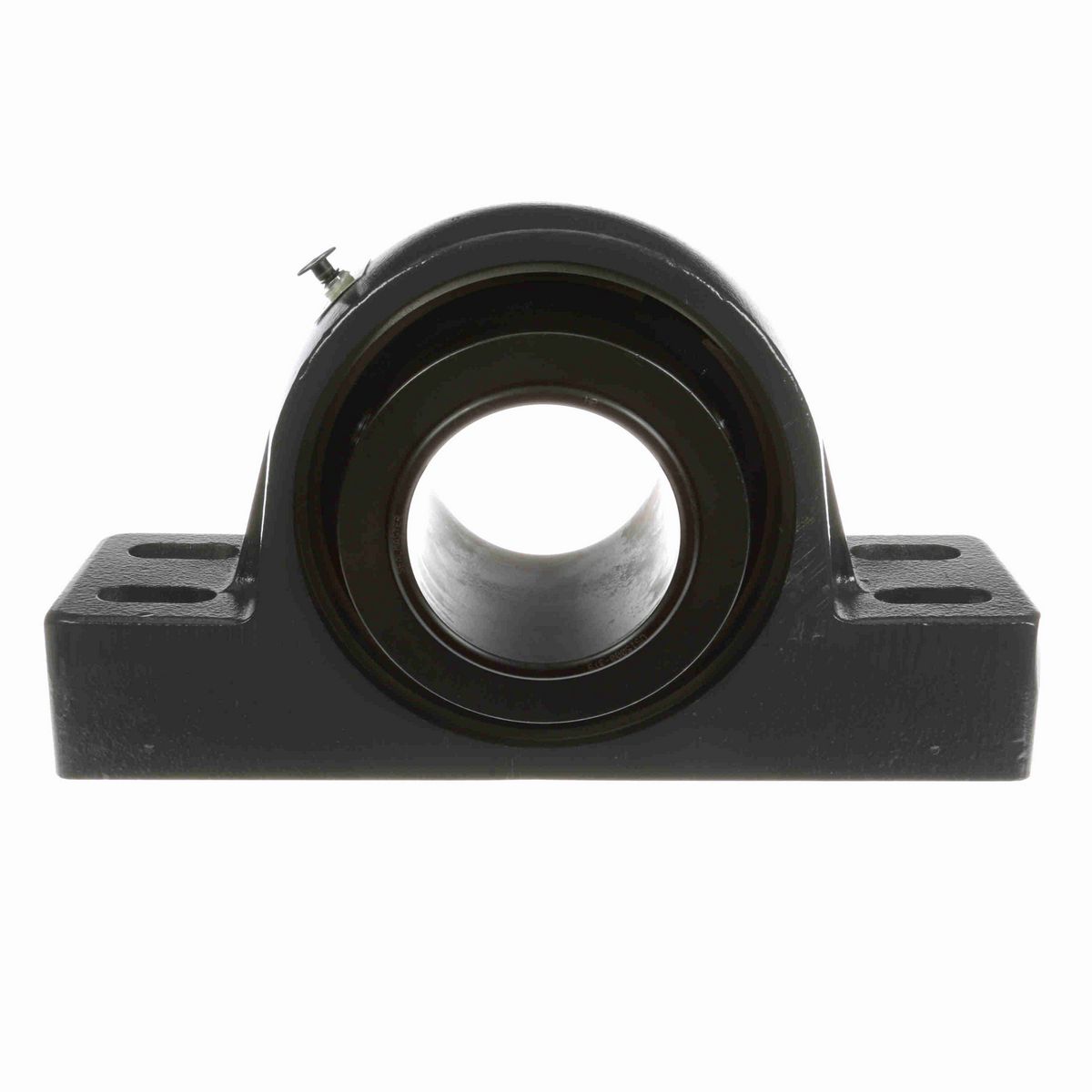 Sealmaster Mounted Cast Iron Four Bolt Pillow Block Spherical Roller - 52100 Bearing Steel, Black Oxided - Collar Mount Lock - USRBF5000E-315