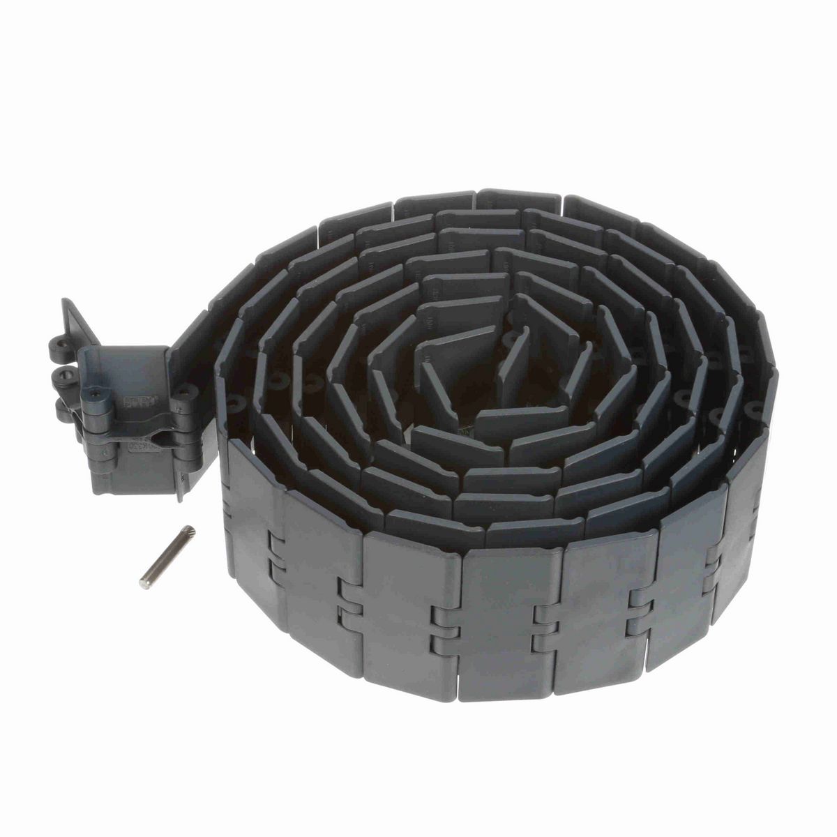 System Plast 820 Straight Running Solid Top, Material: NG evo (Gray Blue), Width: 3.3in, Pitch: 1.5in - NGE820-K330