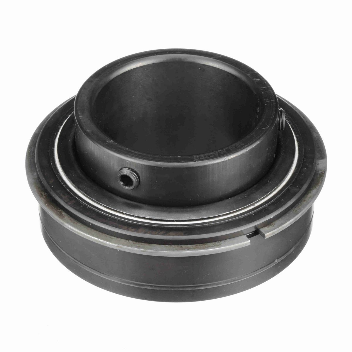 Sealmaster Mounted Insert Only Ball Bearing - 52100 Bearing Steel, Black Oxided - Setscrew Lock - ER-52