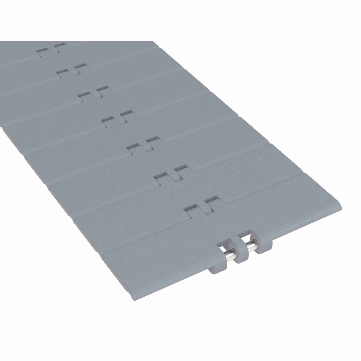 Rexnord 820 Straight Running Solid Top, Material: Silver Platinum Series™ X, Width: 6in, Pitch: 1.5in - 10291557