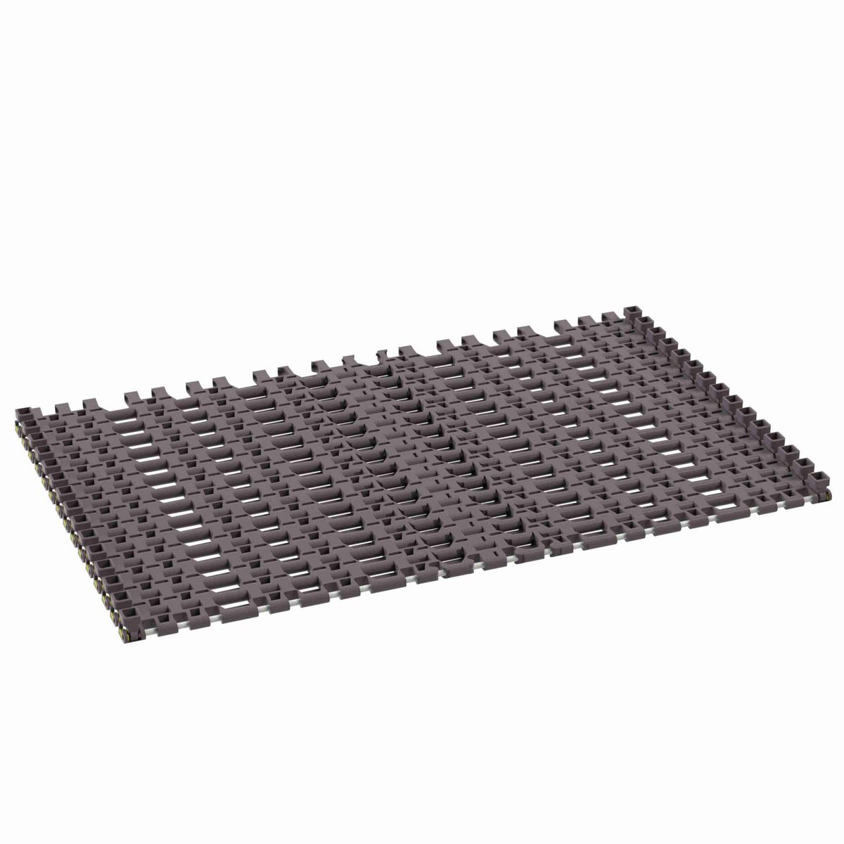 Rexnord 7956GT Side-flexing Flush Grid, Material: Brown High Performance, Width: 30in, Pitch: 1.25in - 10464499