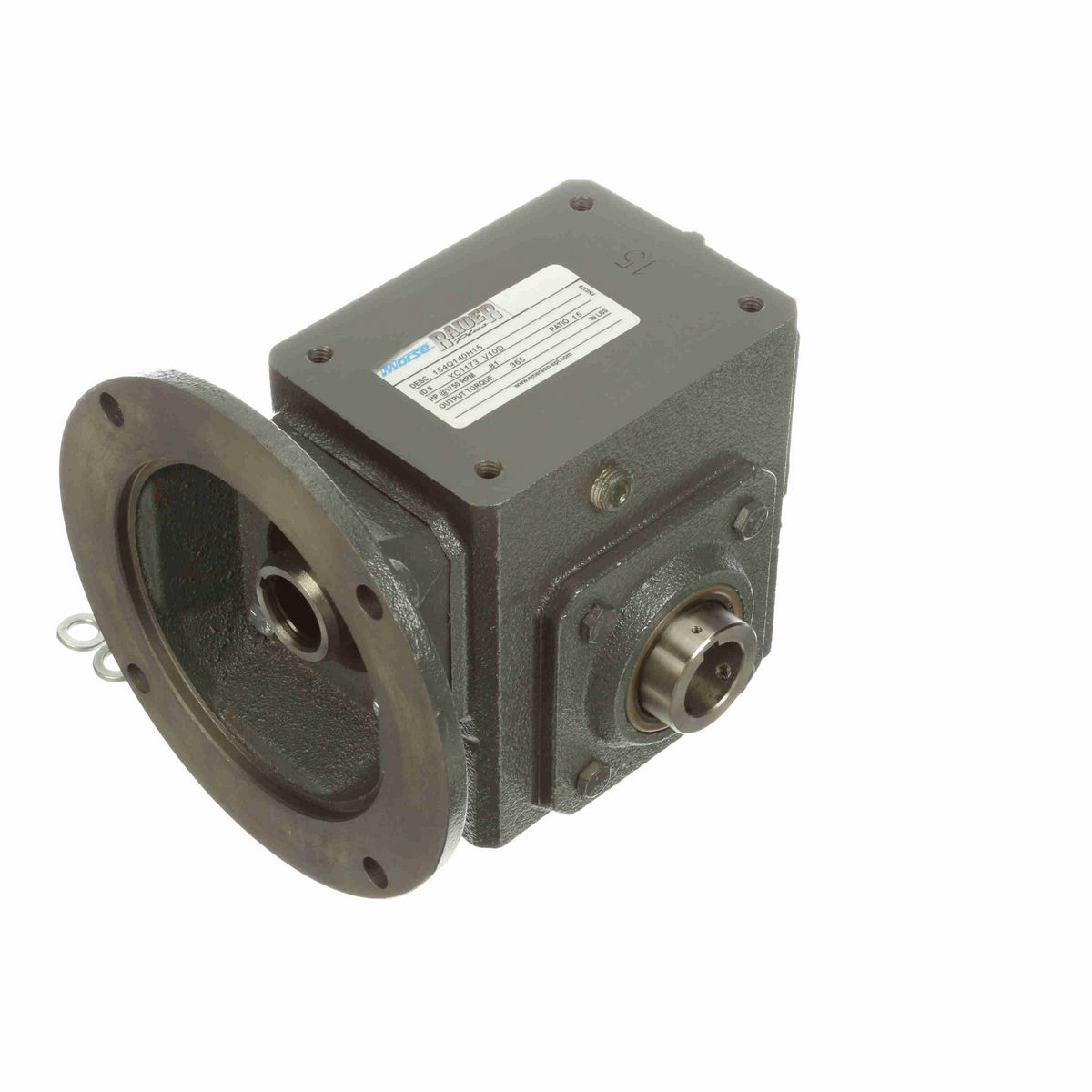 Morse Raider Plus Worm Gear Reducer Cast Iron Single-Reduction Worm Reducer - 154Q140H15 010
