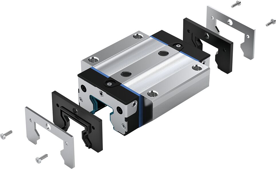 Уплотнение FKM для роликовых рельсовых систем Bosch Rexroth WIPER 65 (FKM) BG [R181062030]