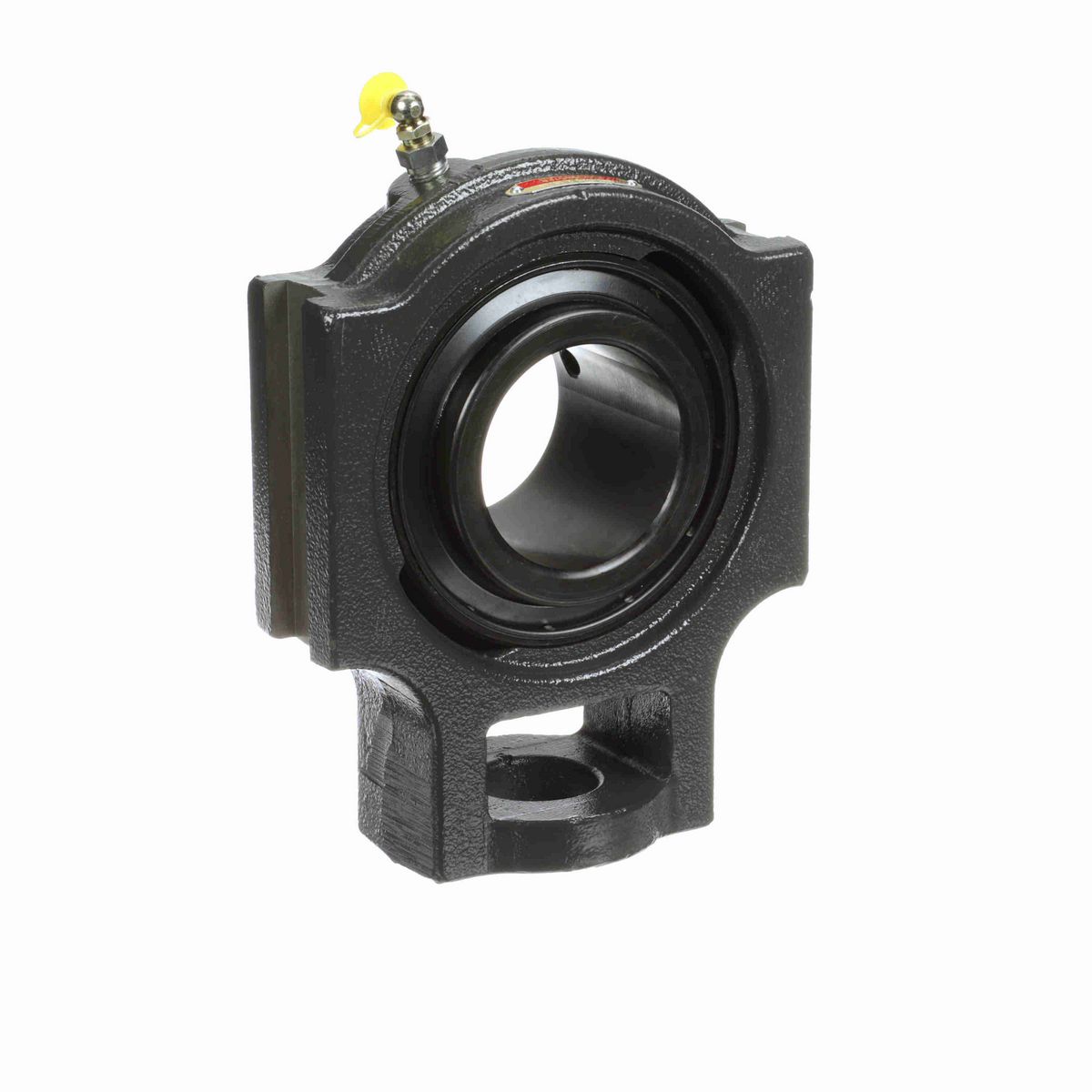 Sealmaster Mounted Cast Iron Wide Slot Take Up Ball Bearing - 52100 Bearing Steel, Black Oxided - Setscrew Lock - MST-47C