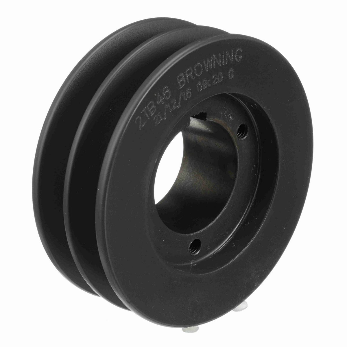 Browning 2 Groove Cast Iron Bushed Bore Multiple Sheave - 2TB46