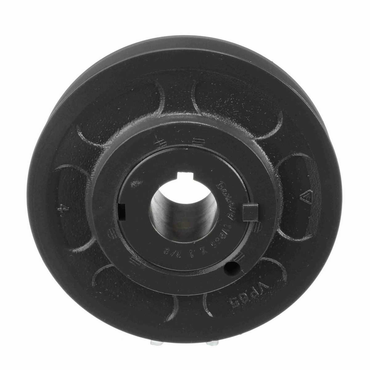 Browning 1 Groove Cast Iron Finish Bore FHP Variable Pitch Sheave - 1VP65X 1 3/8