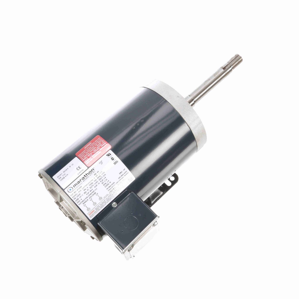 LEESON Close-Coupled Pump Motor, 1.50 HP, 3 Ph, 60 Hz, 575 V, 1800 RPM, 145JP Frame, DP - GT2504