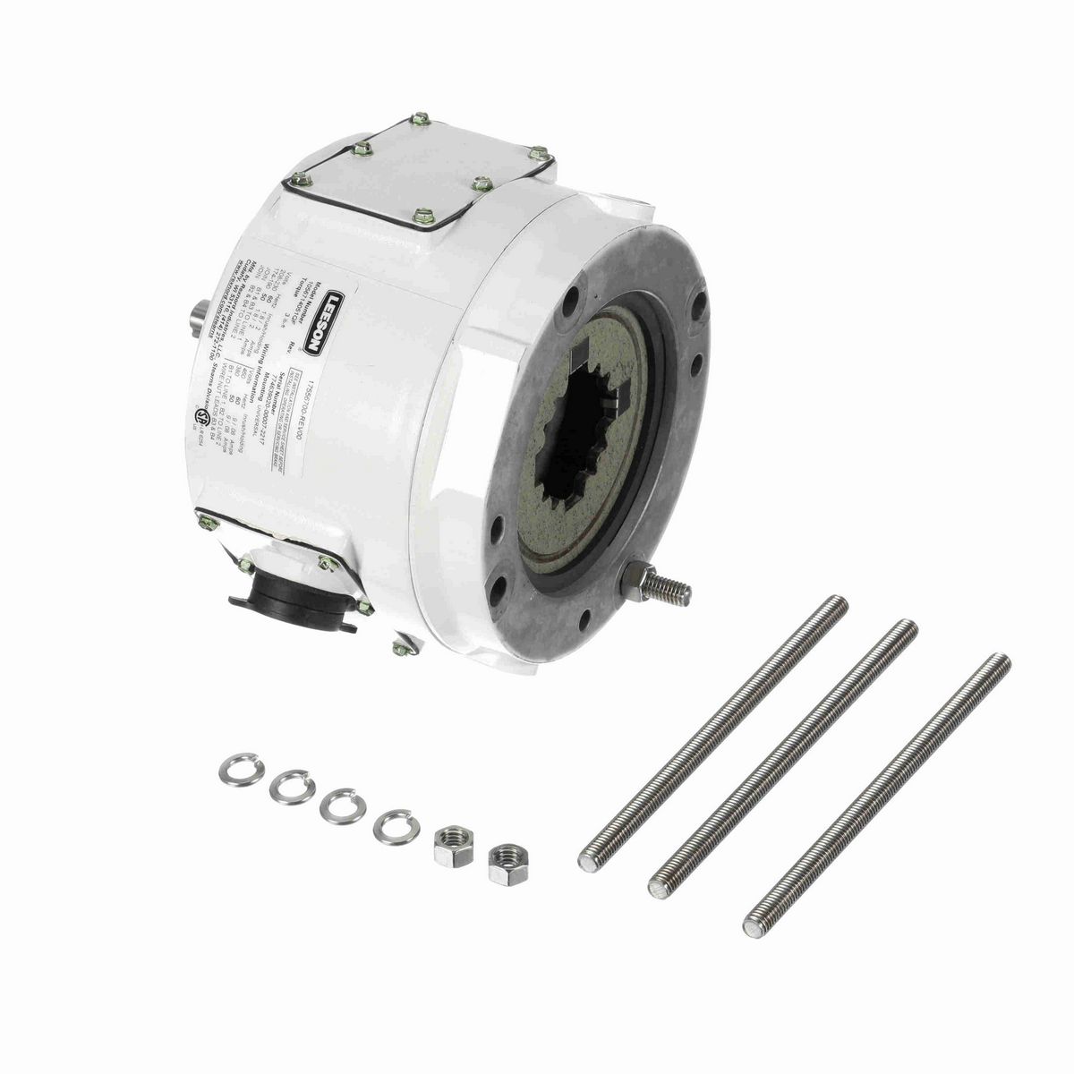 LEESON 3 LB-FT COUPLER BRAKE.56C.NEMA4X/IP55/BISSC.230/460V.1PH.ALUMINUM STEARNS 1056714051QF - 175567.00