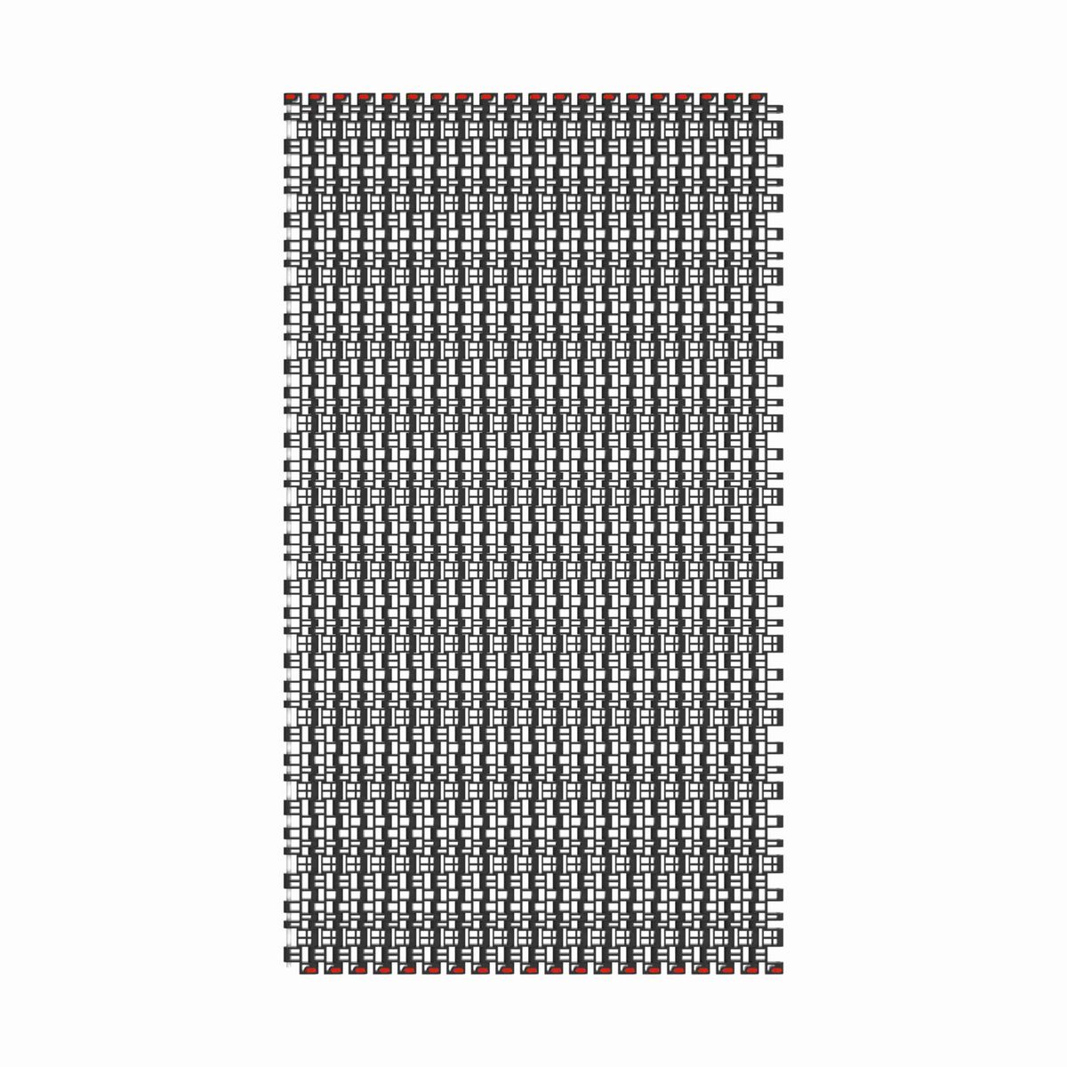 Rexnord 7748 Straight Running Low Backline Pressure, Material: Extreme High Temperature, Width: 36in, Pitch: 1in - 10500266