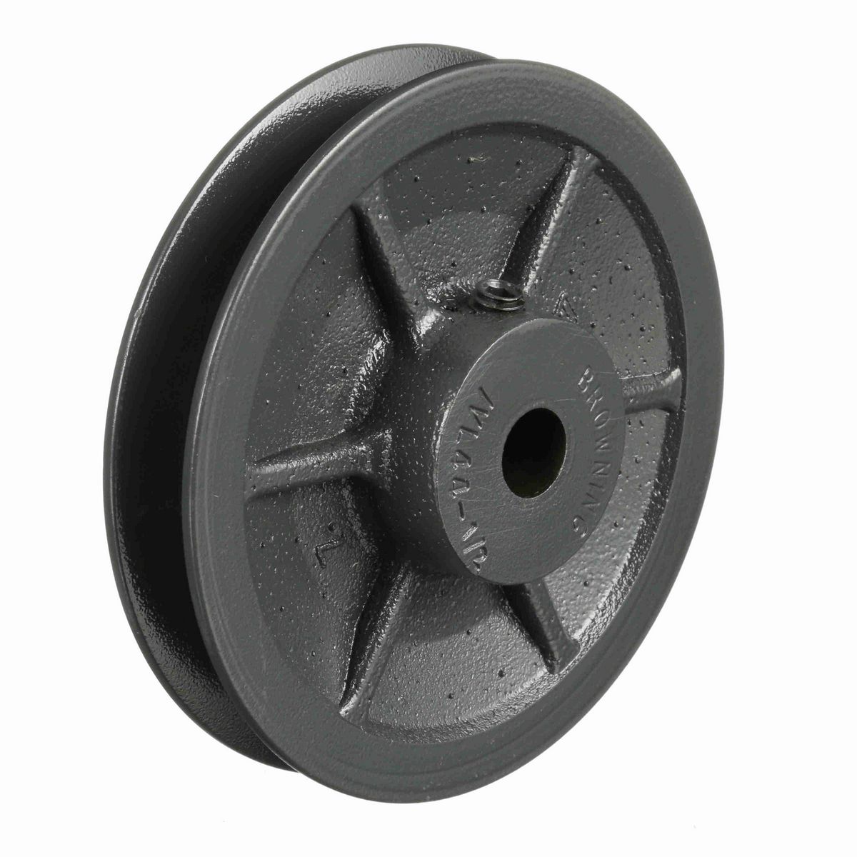 Browning 1 Groove Cast Iron Finish Bore FHP Variable Pitch Sheave - 1VL44X1/2