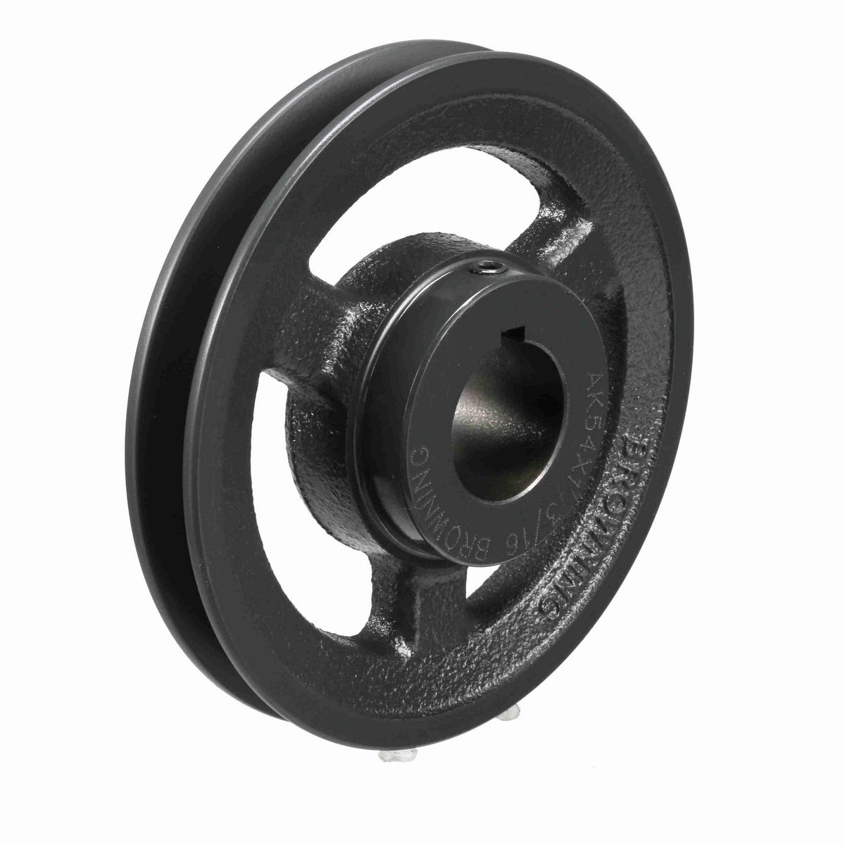 Browning 1 Groove Cast Iron FHP - Finished Bore Sheave - AK54X 1 3/16