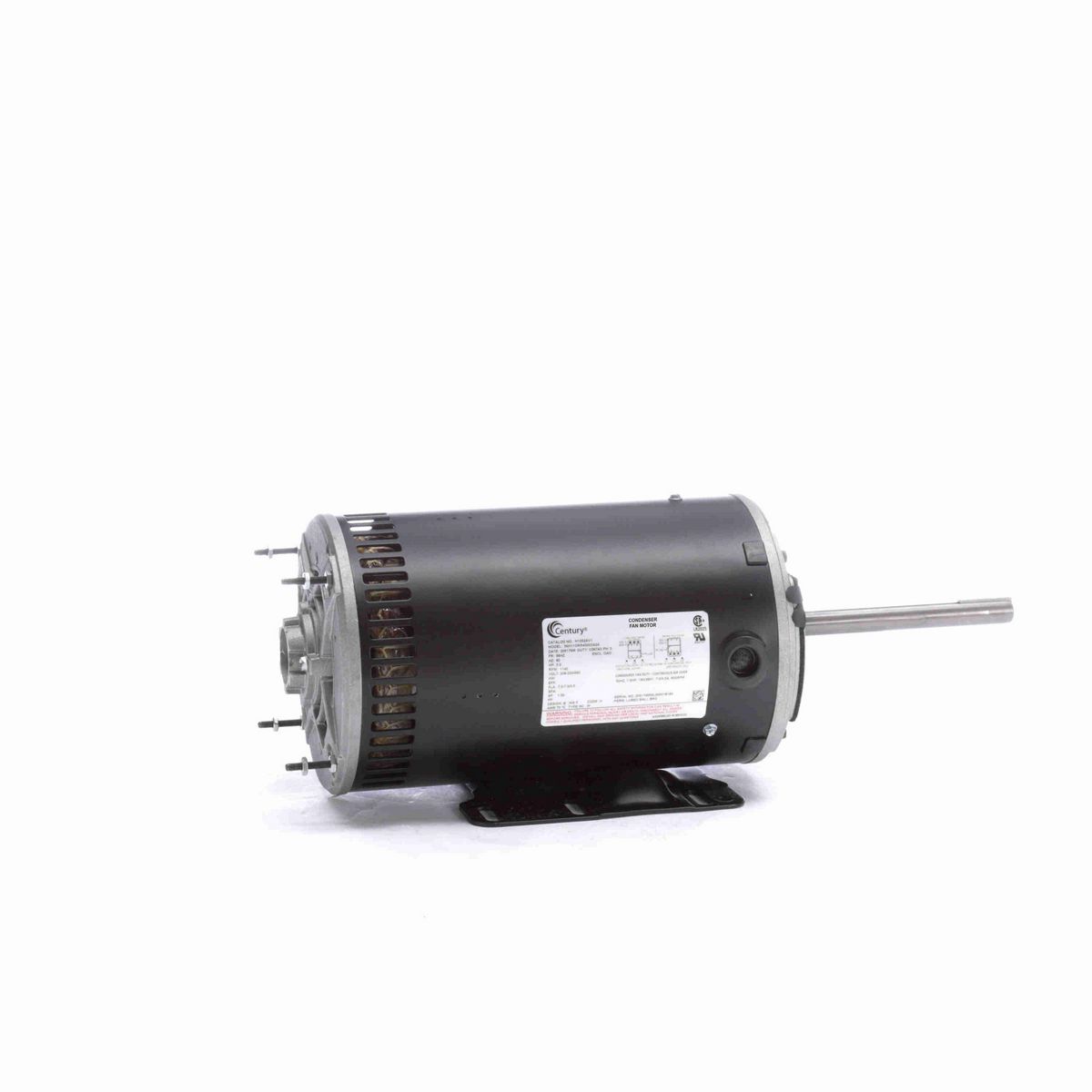 Century JuggerNaut® Condenser Fan Motor, 2 HP, 3 Ph, 60 Hz, 230/460 V, 1200 RPM, 56HZ Frame, OPAO - H1052AV1