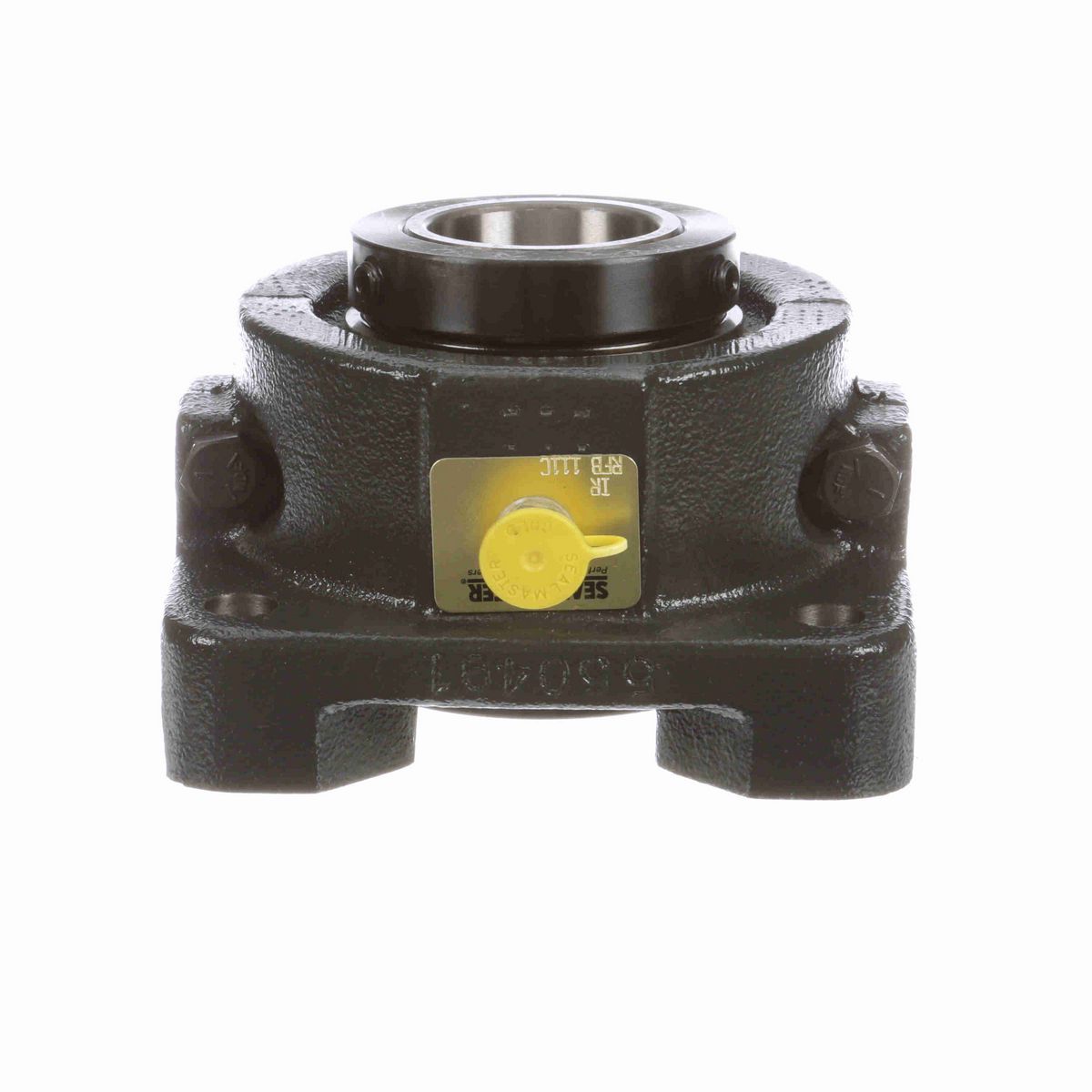 Sealmaster Mounted Cast Iron Four Bolt Flange Tapered Roller - 52100 Bearing Steel - Double Collar Mount Lock - RFB 111C