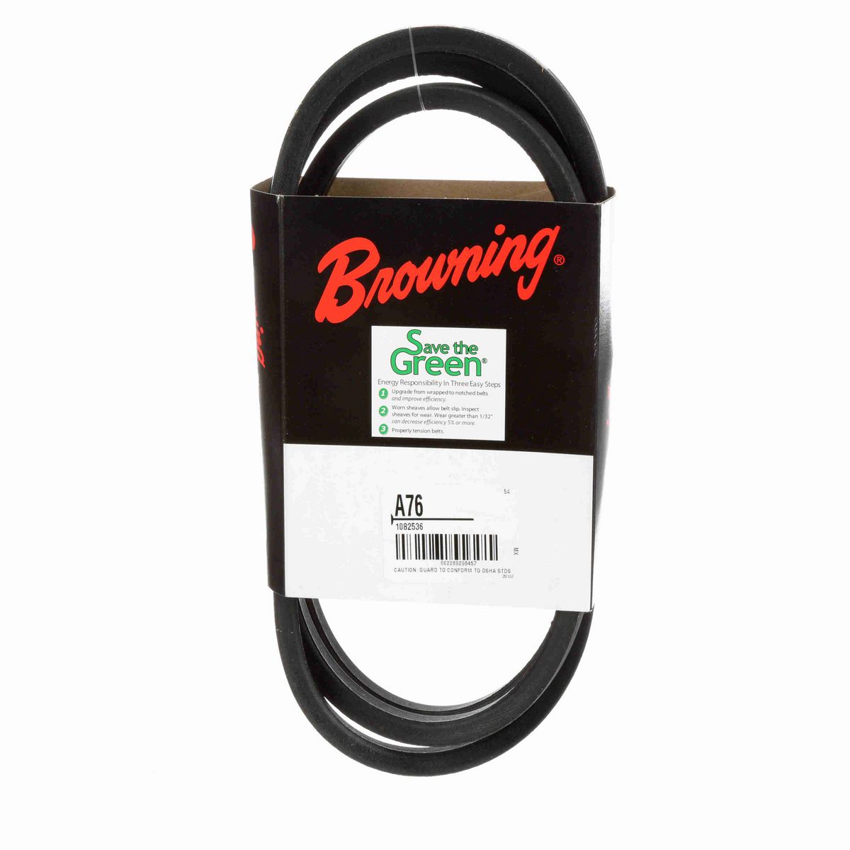 Browning Neoprene Wrapped Belt 95% Efficient - A76