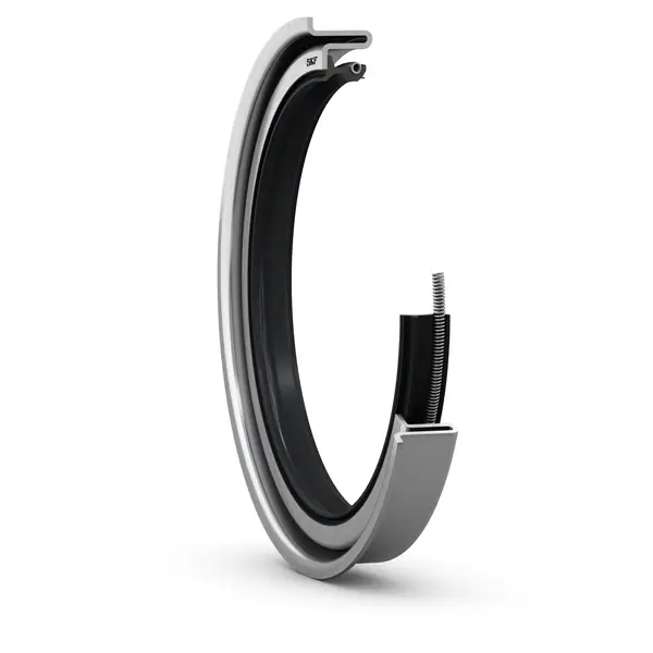 Манжетное уплотнение с металлическим корпусом, кромкой SKF Wave и вспомогательной бесконтактной кромкой, для жидкой или пластичной смазки, метрические и дюймовые размеры SKF 26373